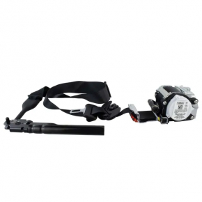Passenger seat belt with pretensioner for Ford Explorer 20-24 black
