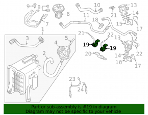 Intake solenoid valve VW Tiguan 09-17