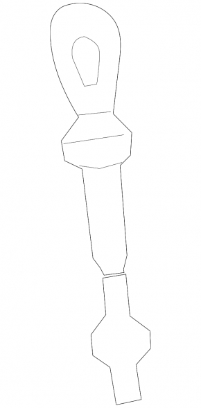 Oil dipstick VW Atlas 18- 3.6