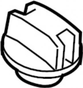Oil filler cap Nissan Rogue 14-20 2.5