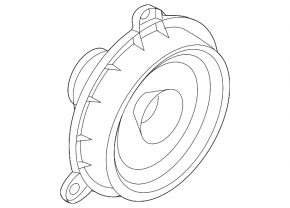 Rear left door speaker for Nissan Murano z51 09-10