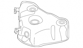 Kia Optima 16- Manifold Guard
