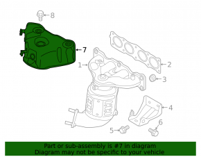 Kia Optima 16- Manifold Guard