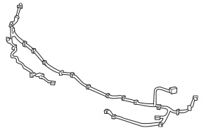 Wiring rear bumper Volvo XC60 20-21 for parking sensors