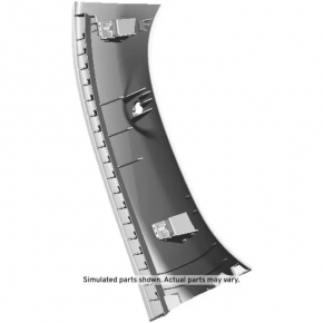 Left tailgate trim Chevrolet Bolt EV 22-23 gray