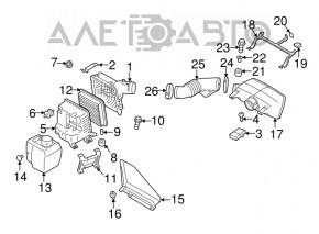 Subaru b10 Tribeca air intake