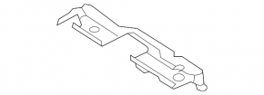 Trunk Organizer Guide Rail Bracket Left BMW X3 G01 18-21