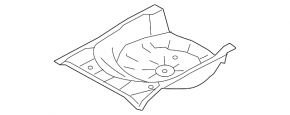 Trunk trough Subaru Forester 14-18 SJ