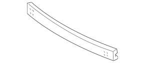 Front bumper reinforcement for Toyota Solara 2.4 04-08