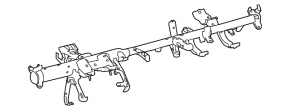 Reinforced under-torpedo pipe for Toyota Rav4 13-18