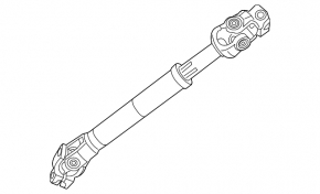Steering cardan shaft Kia Forte 4d 14-16 prerest