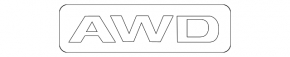Emblem inscription AWD tailgate Ford Explorer 16-19