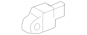 Airbag sensor door left Lexus CT200h 11-12