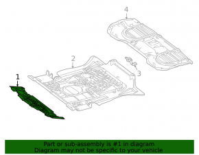 Front bumper protection front Mercedes W166 ML/GLE 12-19 AMG pkg