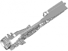 Lincoln MKZ 13-20 keyless front right door handle mechanism