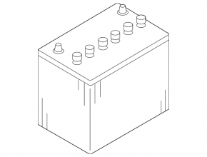 Battery 12v MAZDA CX-7 06-09 70Ah 510A Asia +-Reverse EXIDE