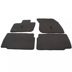 Set of floor mats for Lincoln MKZ 17-18 cloth black